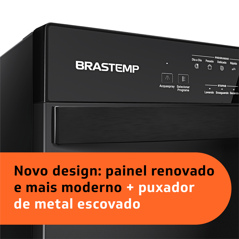 Novo design mais moderno.