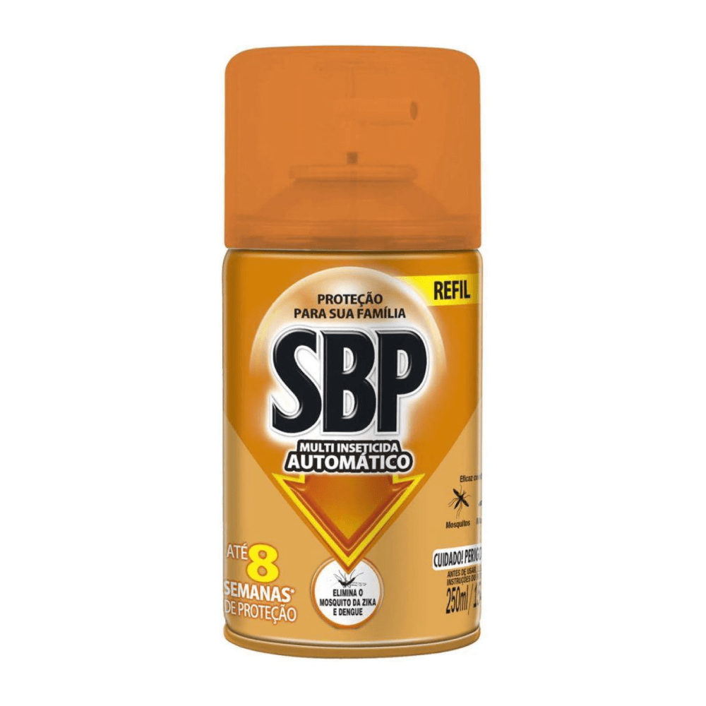 Multi Inseticida Refil Automático SBP 250ml