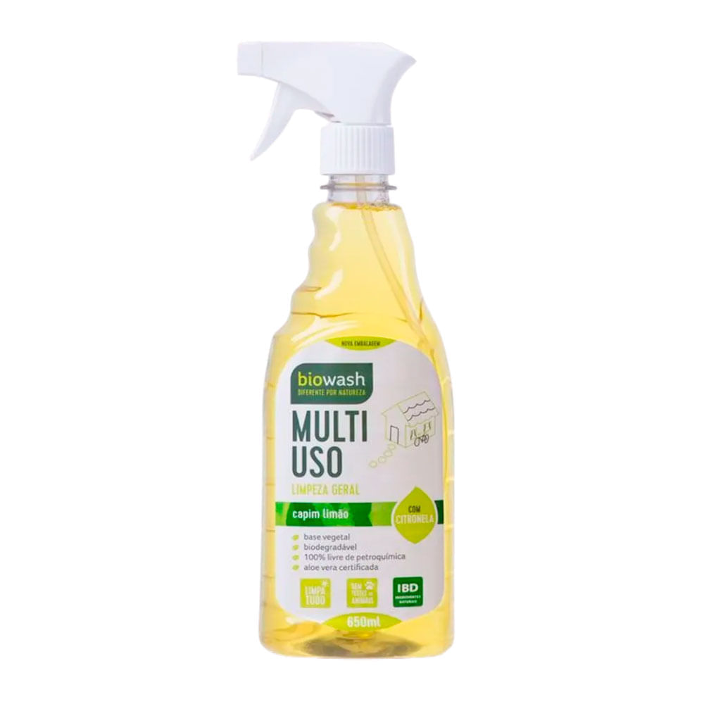 Limpeza Multiuso com Citronela Bio Wash 650ml