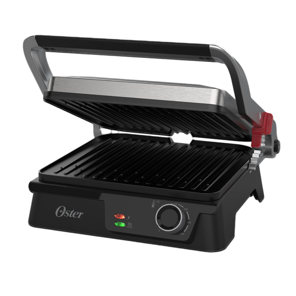 Grill Elétrico Multiuso Inox Oster 2 em 1