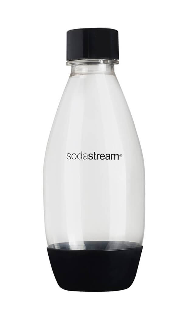 Conjunto de 2 Garrafas Plásticas 500ml SodaStream Preta