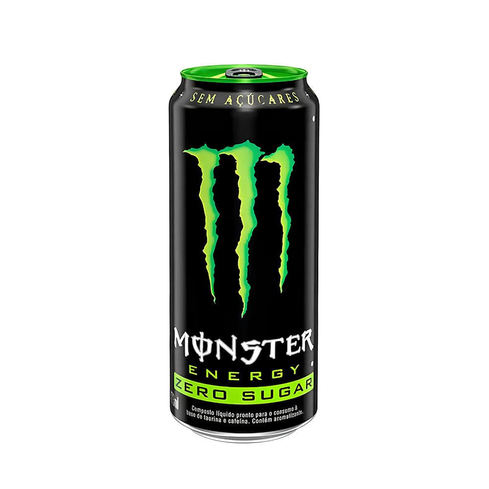 Energético Monster Energy Green Sem Açúcar - 473ml