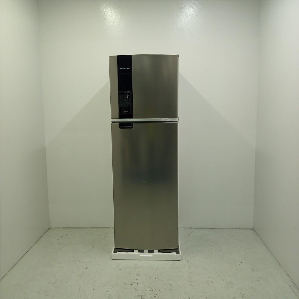 Geladeira Brastemp Frost Free Duplex 400 litros cor Inox com Freeze Control  - BRM54JKAS3_WBOM_JJ4534687