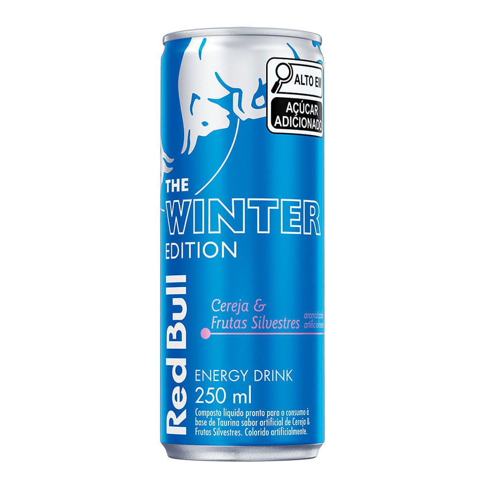 Energético The Winter Edition de Cereja & Frutas Silvestres RedBull 250ml