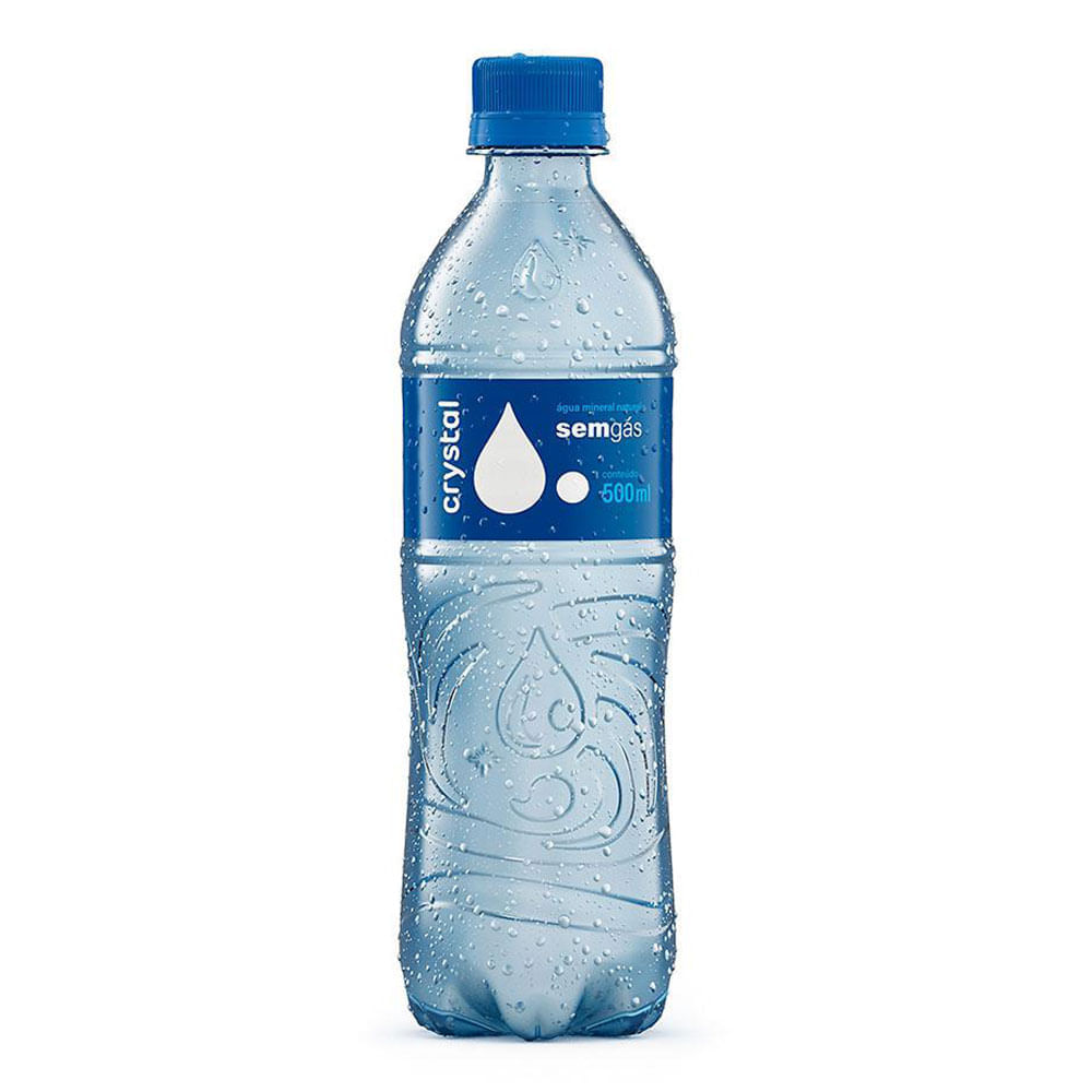 Água Mineral Sem Gás Crystal 500ml