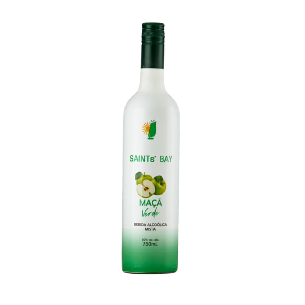 Vodka de Maçã Verde Saints Bay 750ml