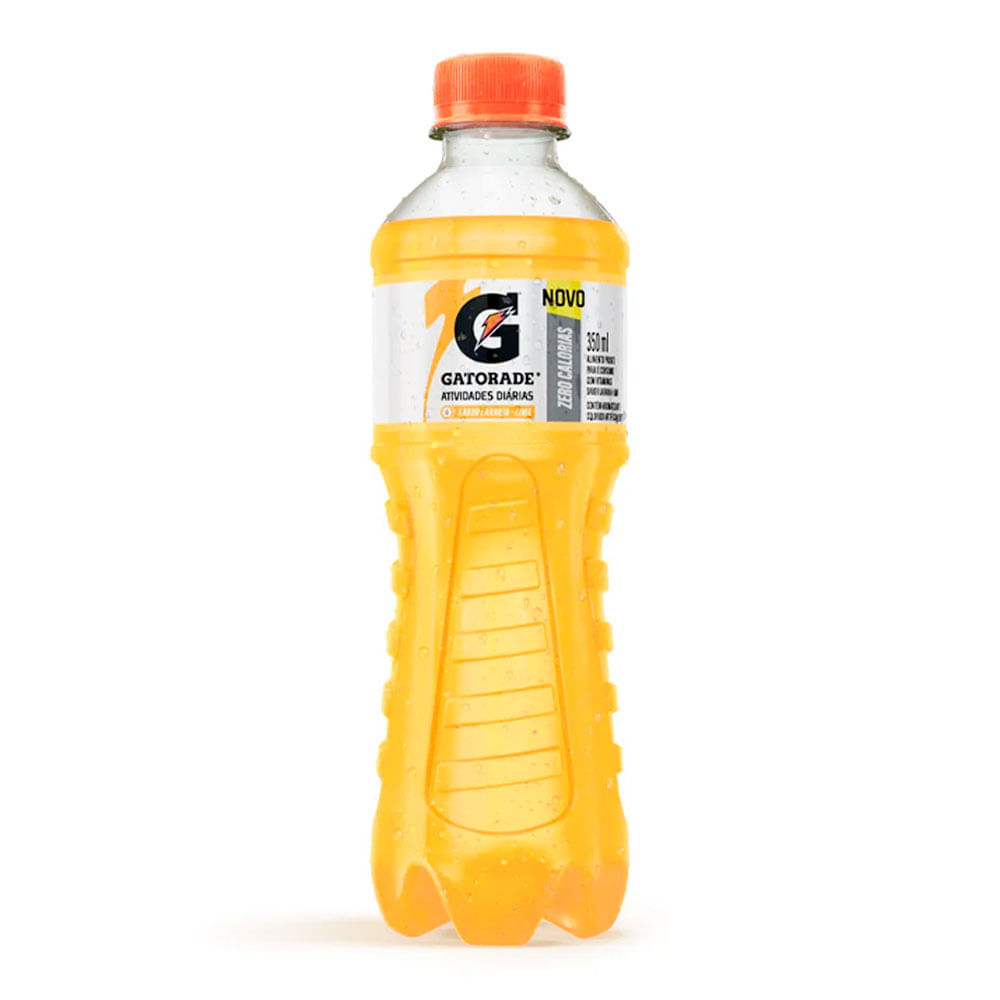 Isotônico Zero Sabor Laranja Lima Gatorade 350ml