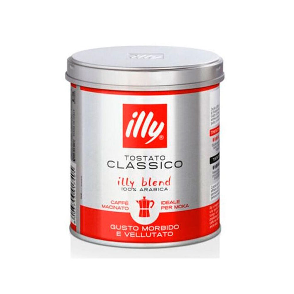 Café Torrado e Moído Tostado Classico Illy 125g