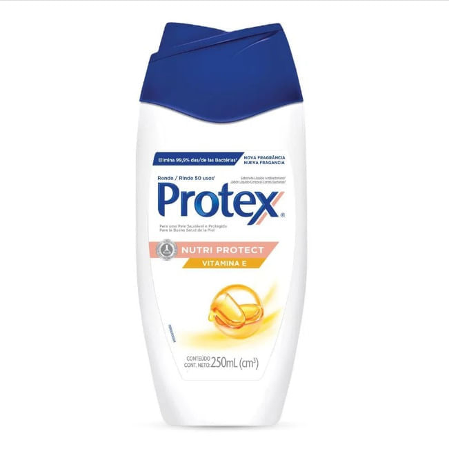 Sabonete Líquido Vitamina E Protex 250ml