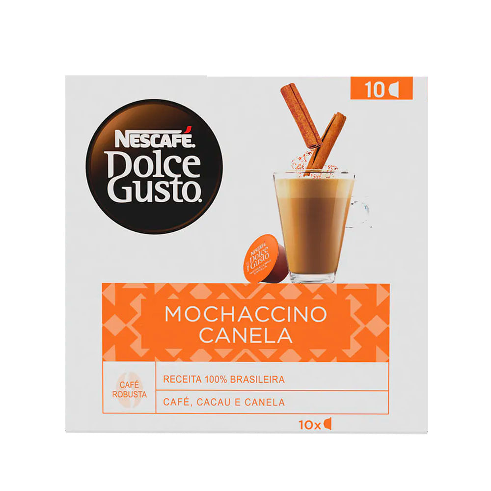 Nescafé Mochaccino Canela em Cápsulas Dolce Gusto 172g