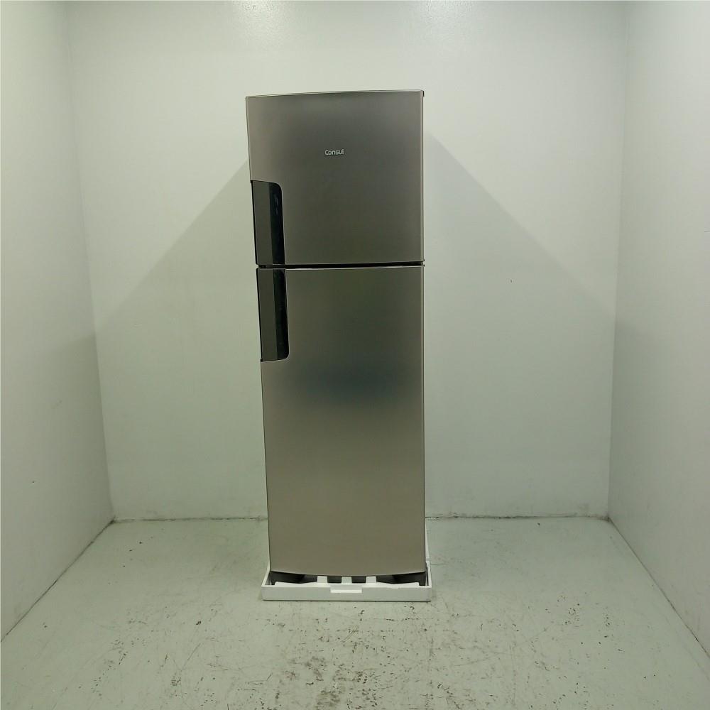 Geladeira Consul Frost Free Duplex 386 litros com Altura Flex cor  Inox  CRM44AKBS3_WBOM_JL4297844