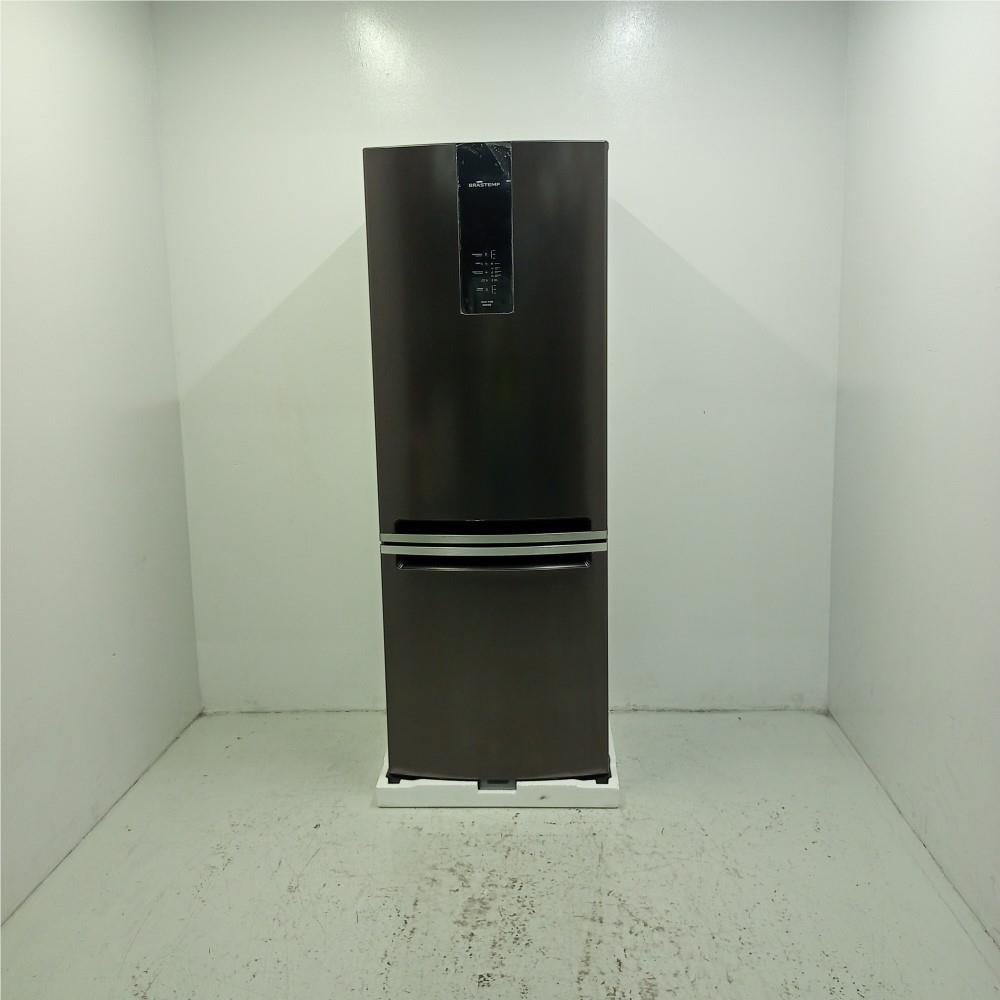 Geladeira Brastemp Frost Free Inverse A+++ 479 litros cor Black Inox com Super Capacidade e Smart Flow - BRE58FE
