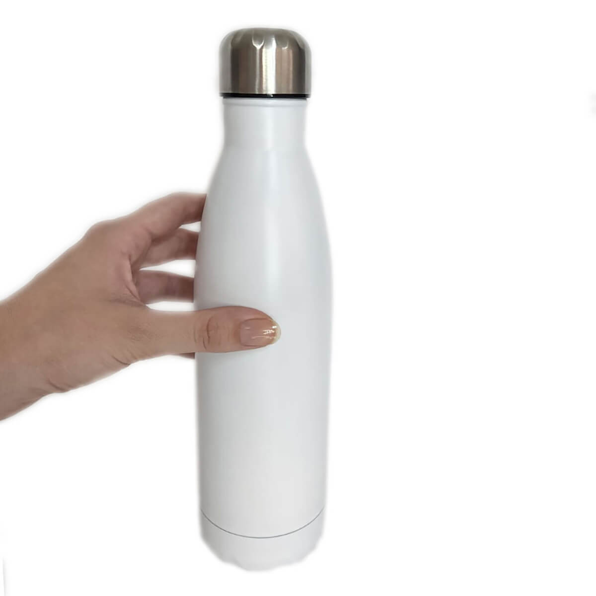 Garrafa Térmica em Inox 750ml Hudson Branca