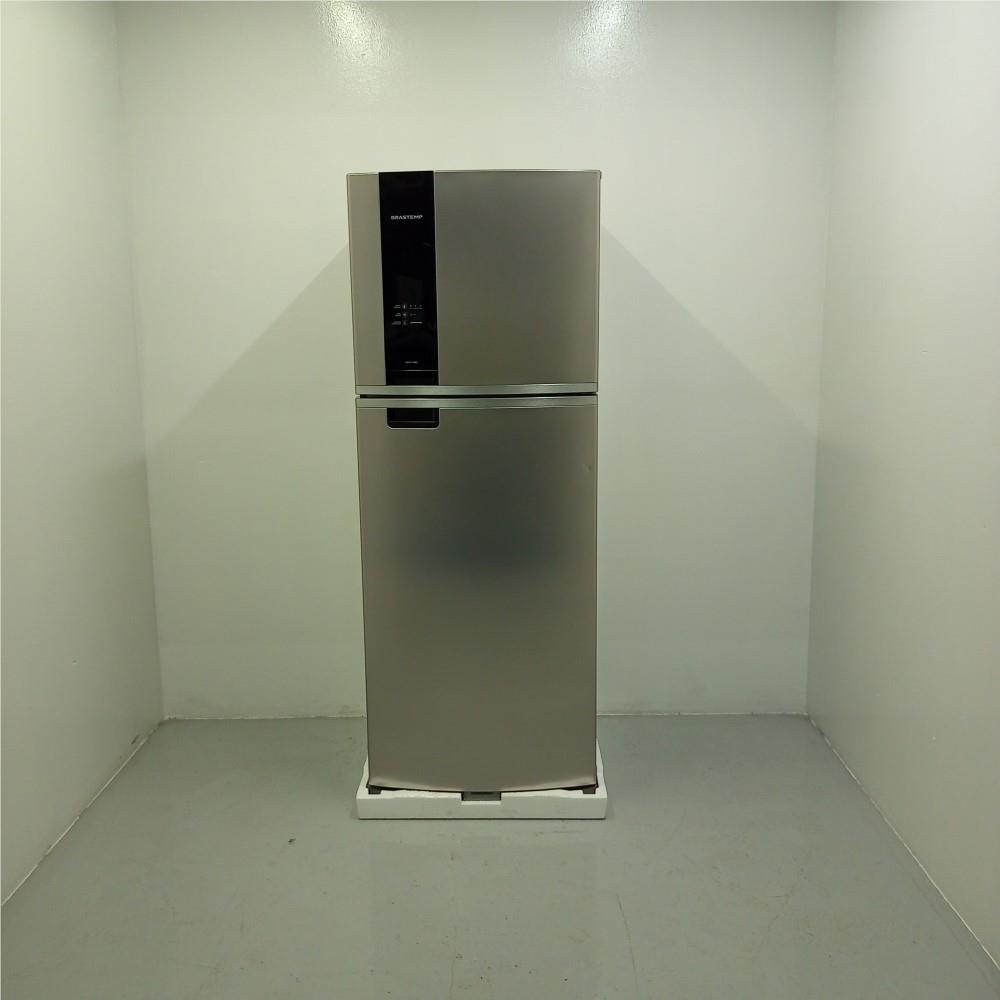 Geladeira Brastemp Frost Free Duplex A+++ 461 litros cor Inox com tecnologia Turbo Control e Fresh Box - BRM56FKAS3_WBOM_JM4761267