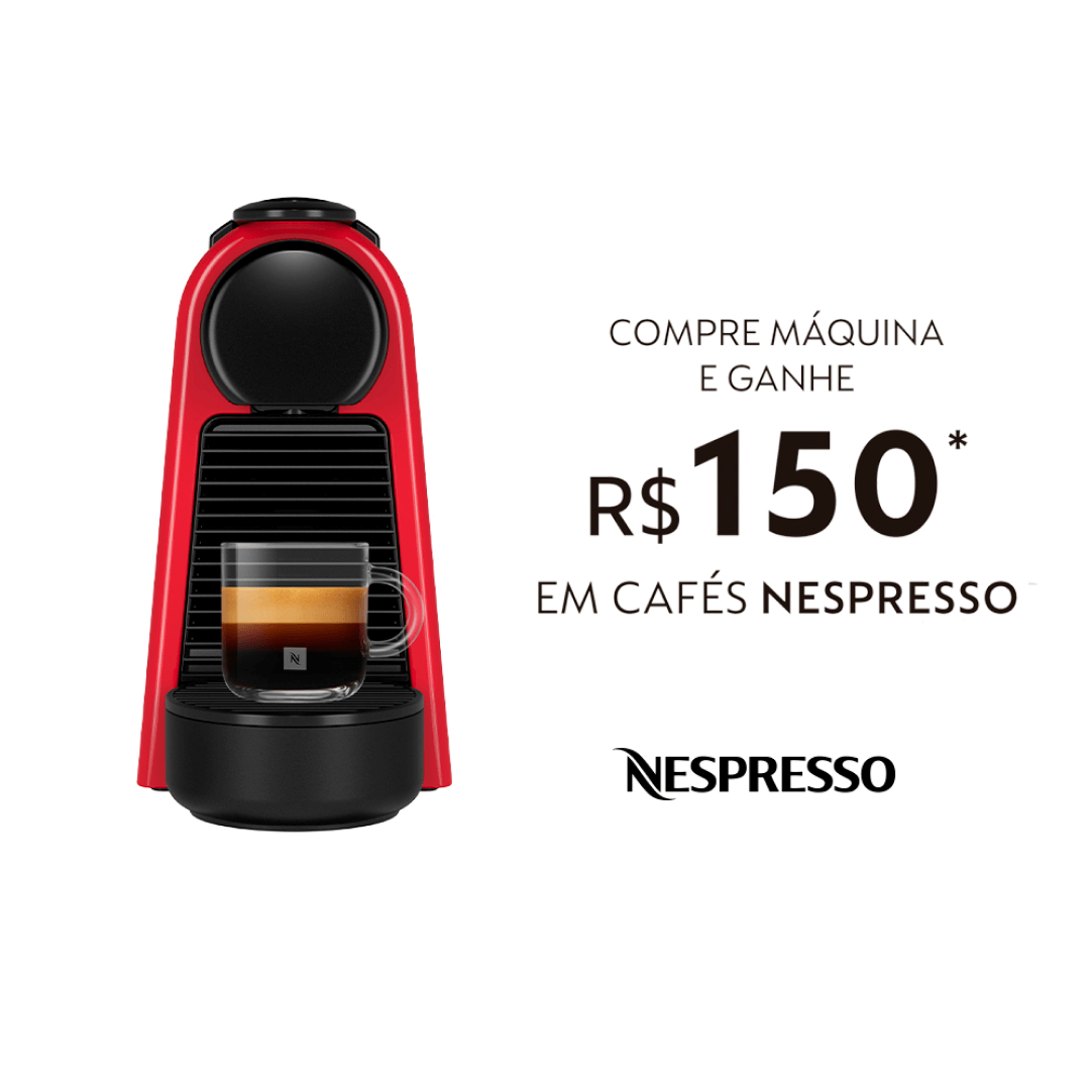 Máquina de Café Essenza Mini D30 Nespresso Vermelha