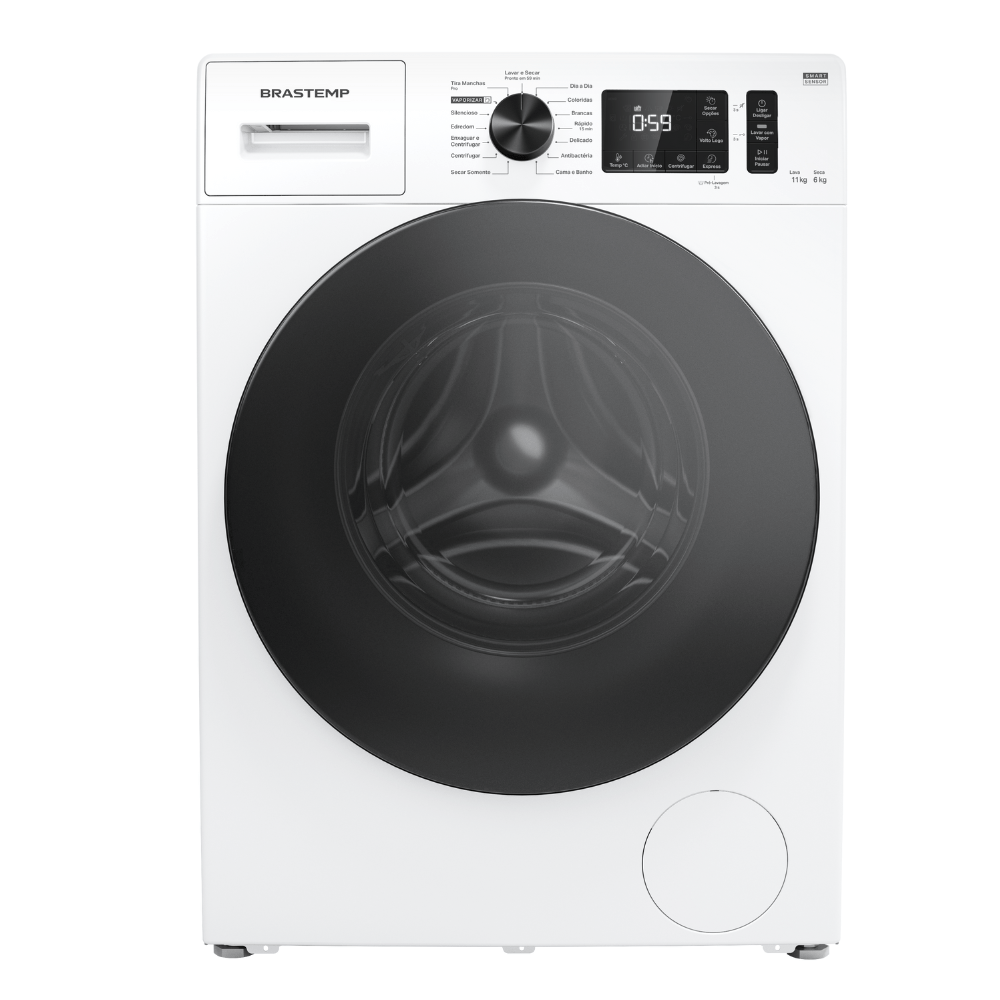 Lava e Seca Brastemp Branca 11kg/6kg - BNO11AB