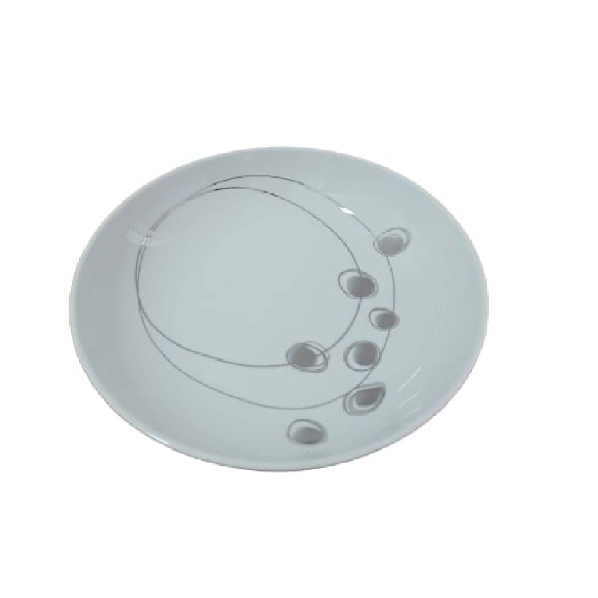 Prato para Sopa Consomê Porcelana Italiana Multiuso Bugatti