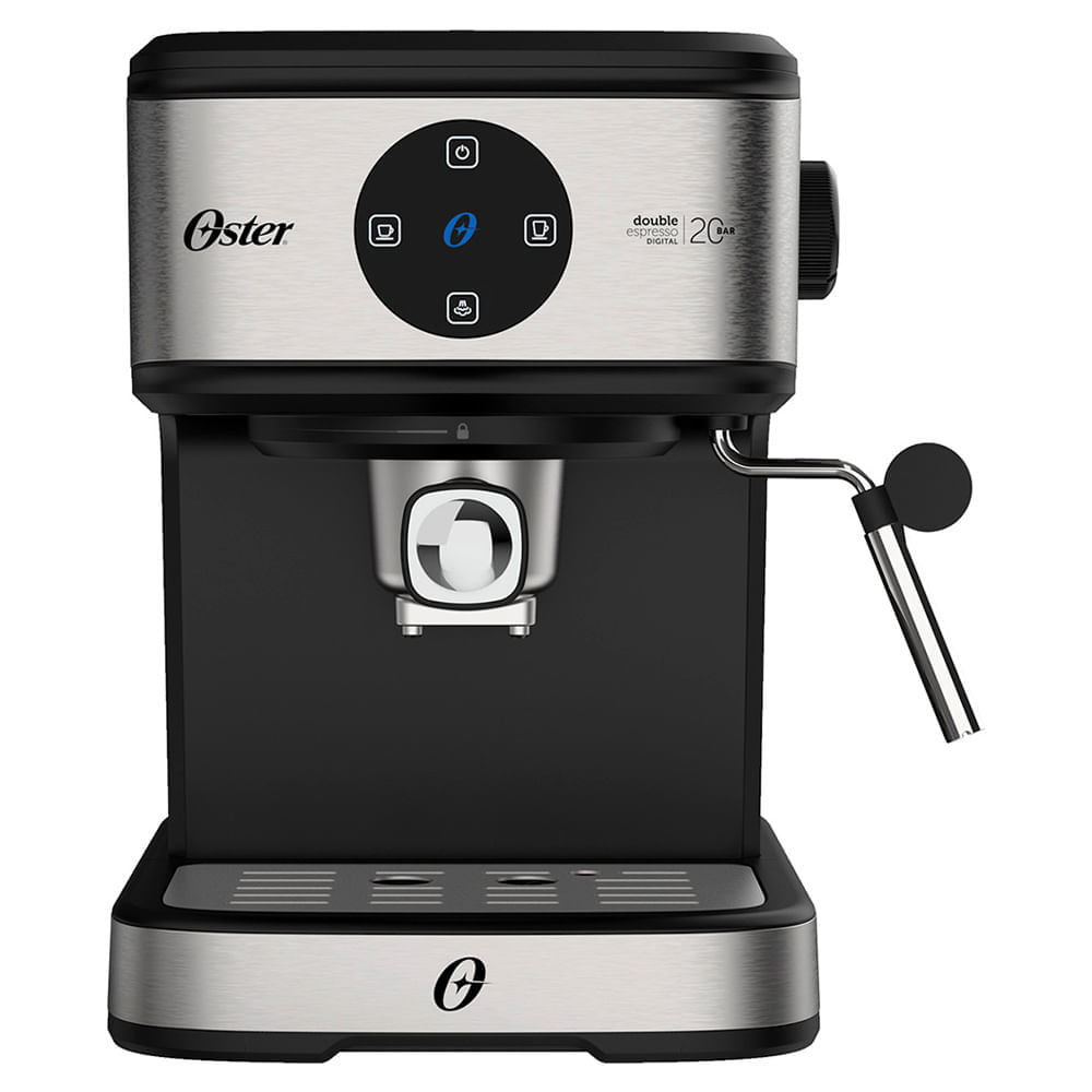 Encontraproduto.com.br - Kit Espresso Oster - Cafeteira Double e Torradeira Inox