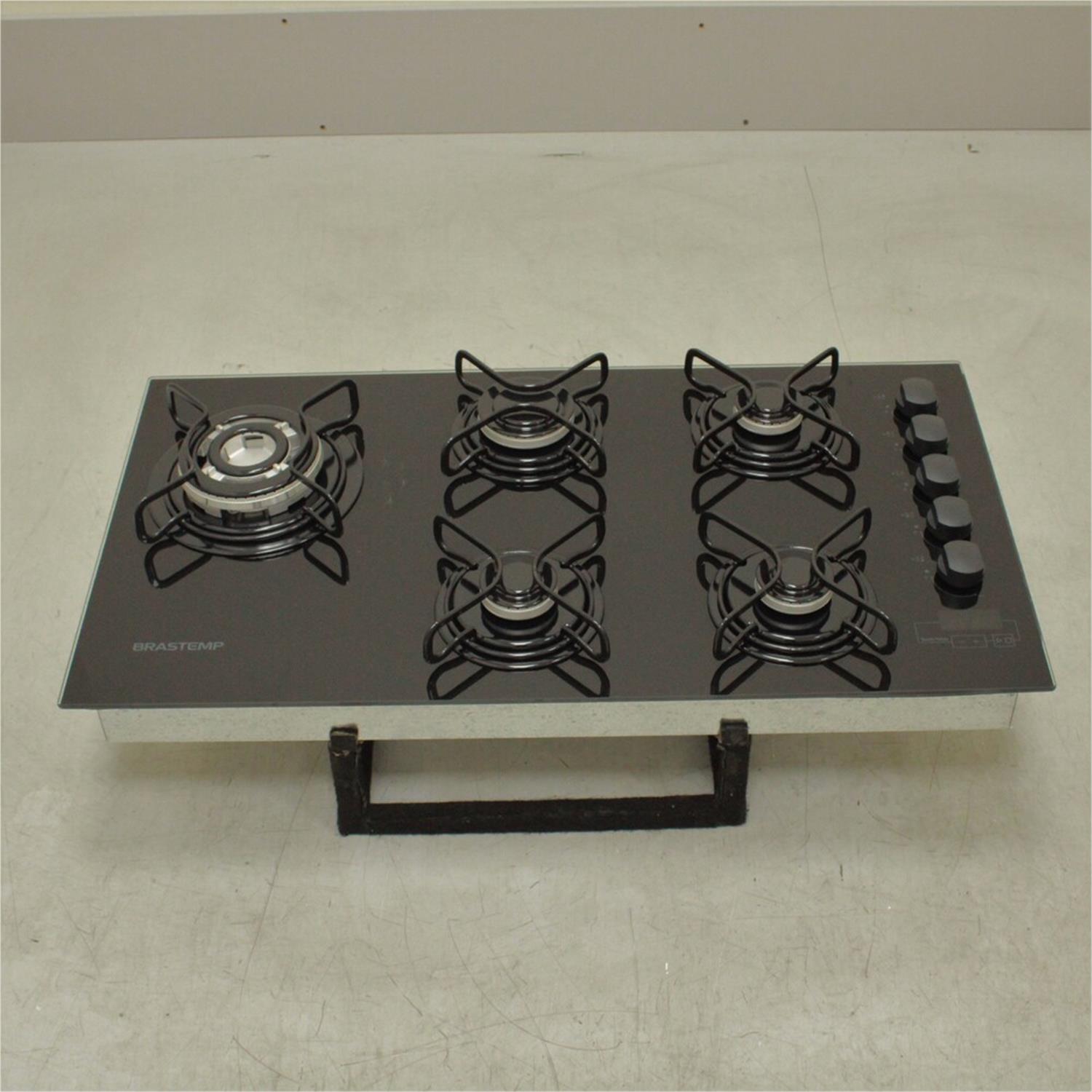 Cooktop 5 bocas Brastemp com quadrichama e timer touch - Outlet - BDT85AE_OUT