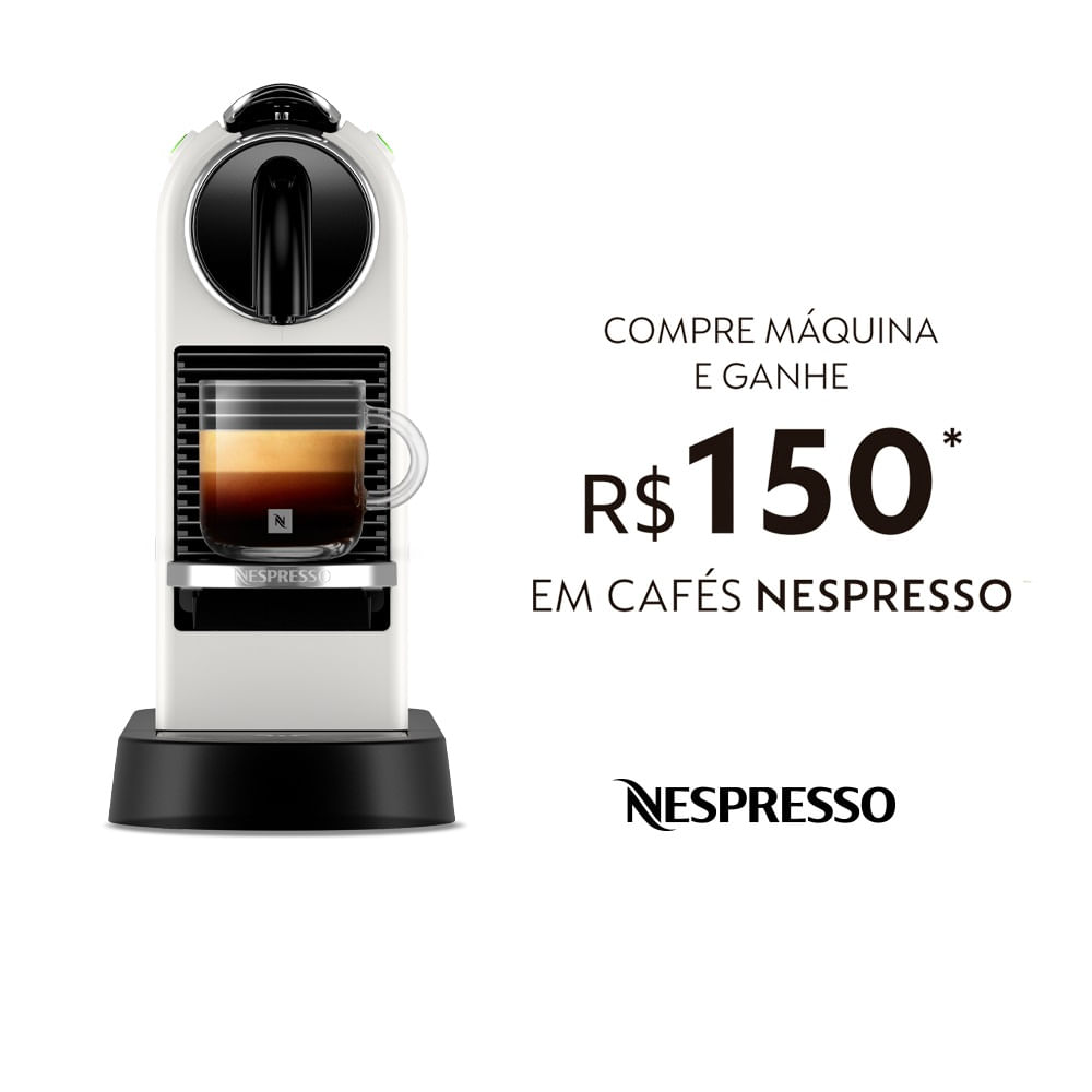 Máquina de Café Essenza Mini C30 127V Nespresso Branca