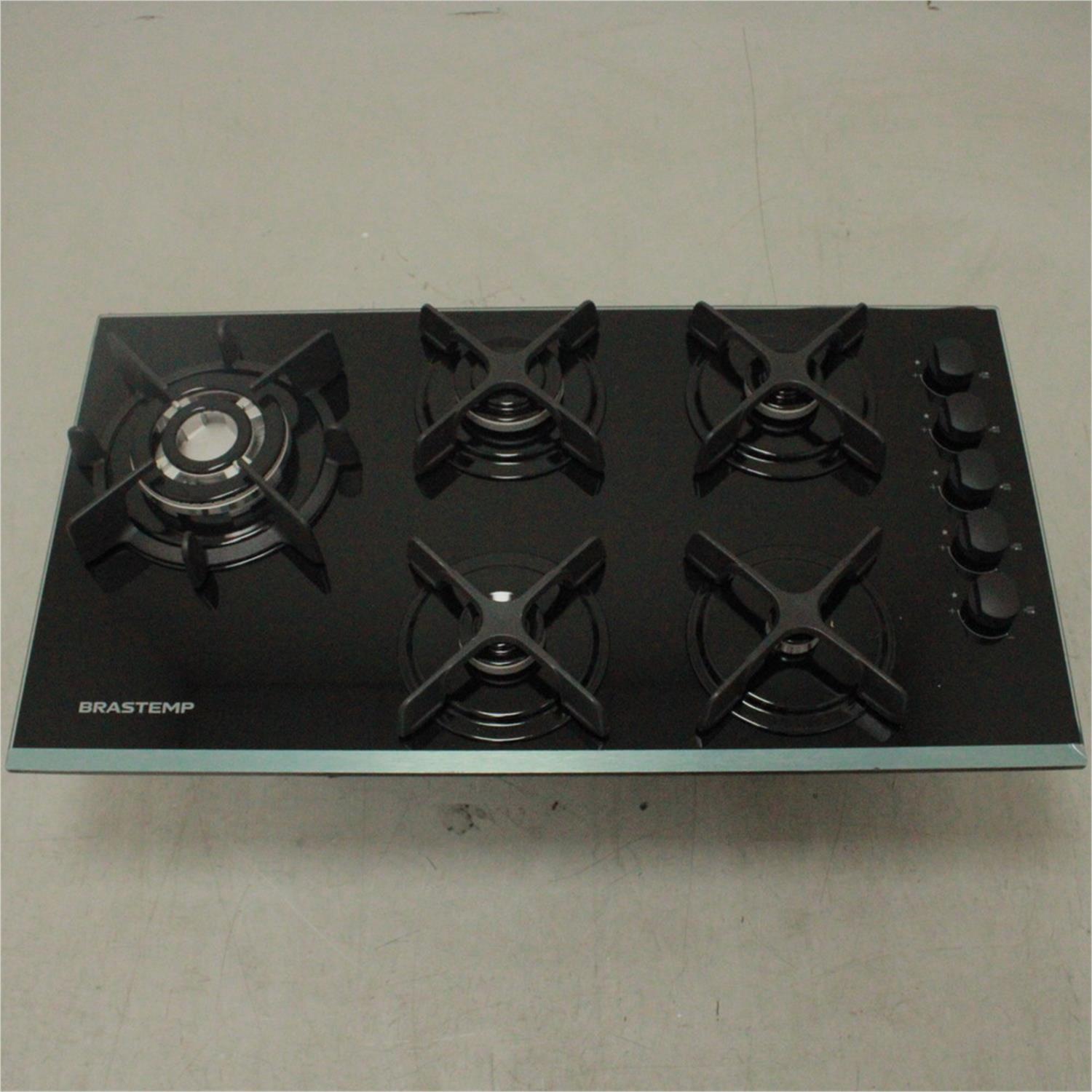 Cooktop 5 Bocas Brastemp Eclipse Collection com Quadrichama - BDD86AP