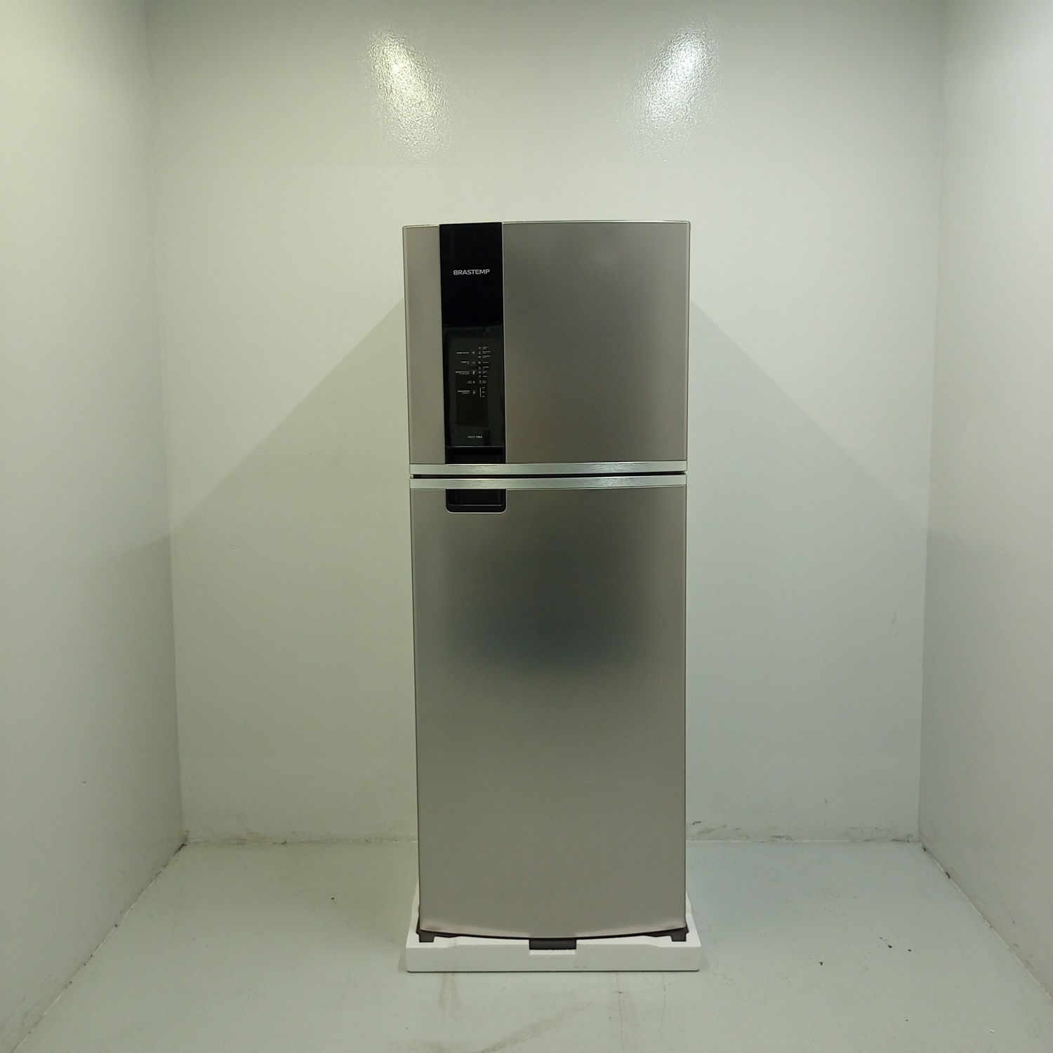 Geladeira Frost Free Duplex Brastemp 462 litros cor Inox com Turbo Control - BRM56BK