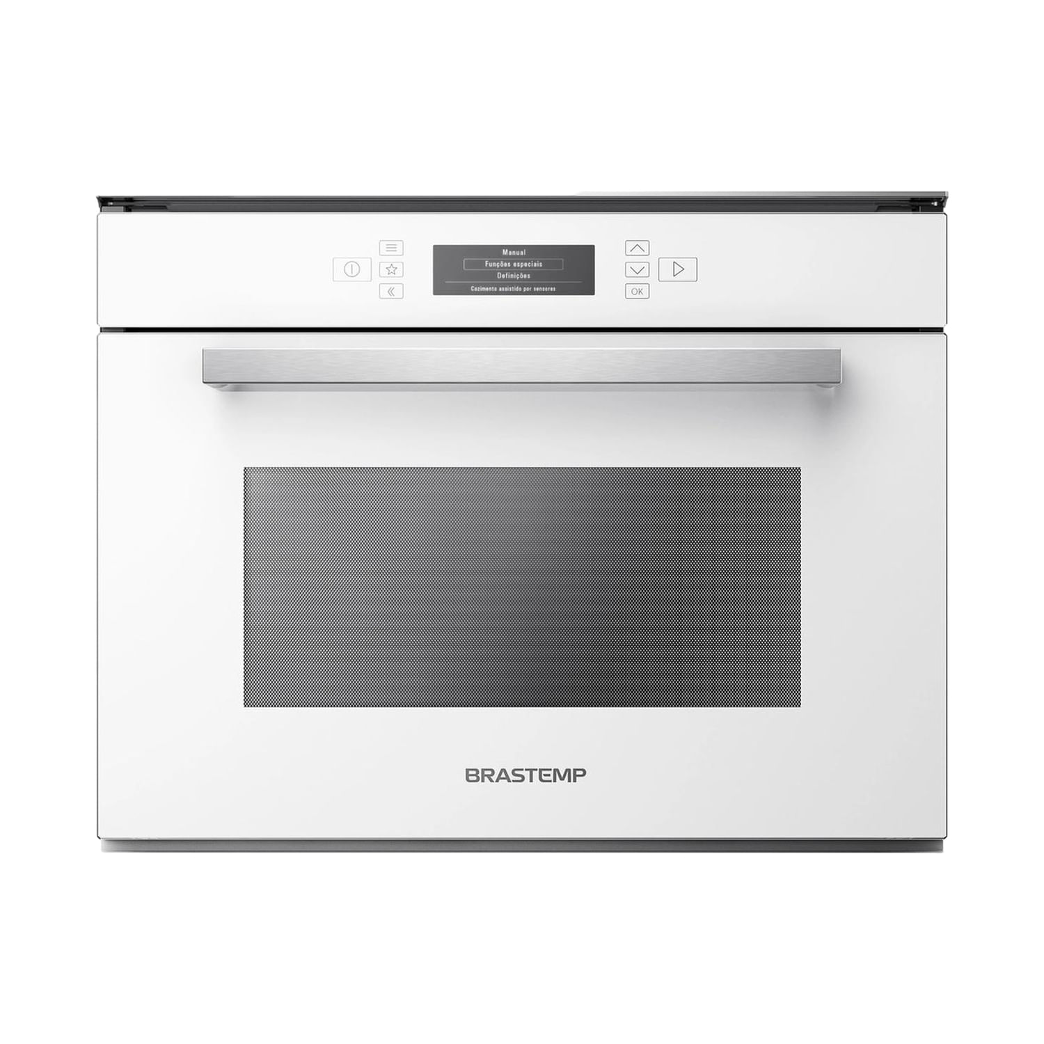 Menor preço em Micro-ondas Brastemp Vitreous de embutir 40 Litros Branco com grill - GMT40AB