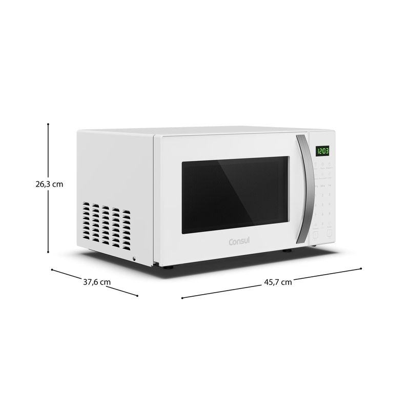 Micro Ondas com Função Marmita 23L Branco Consul - CMS23AB-1775508447265