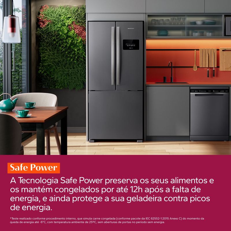 Geladeira French Door 3 Portas Inox Design e Tecnologia Premium Brastemp Outlet - BRO85MK_OUT-1775655467512
