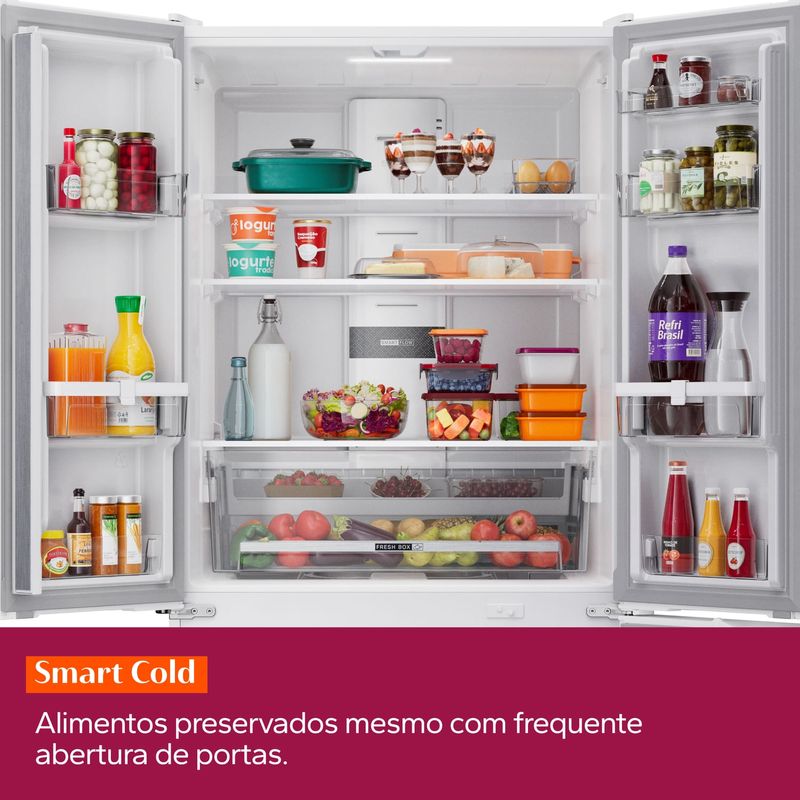 Geladeira Frost Free French Door 3 Portas Branca Brastemp - BRO85MB-1775670308178
