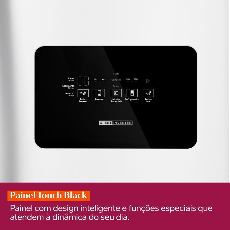 Geladeira Frost Free French Door 3 Portas Branca Brastemp - BRO85MB-1775670343132
