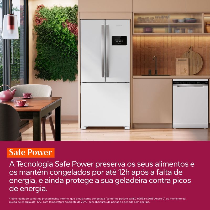 Geladeira Frost Free French Door 3 Portas Branca Brastemp - BRO85MB-1775670366418