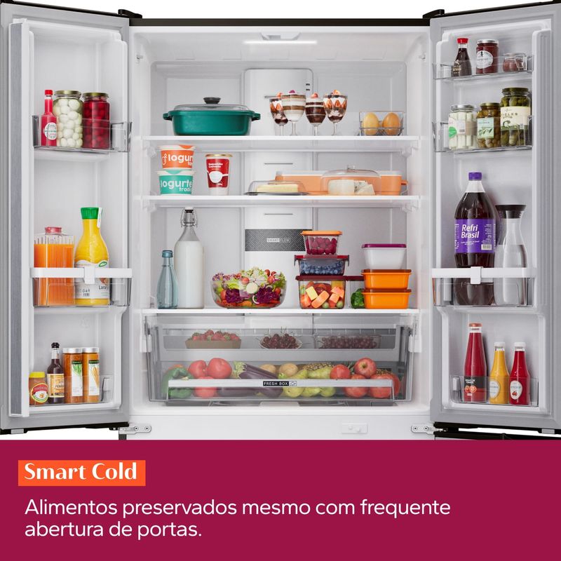 Geladeira Frost Free French Door 3 Portas Preta Brastemp - BRO85ME-1775683436943