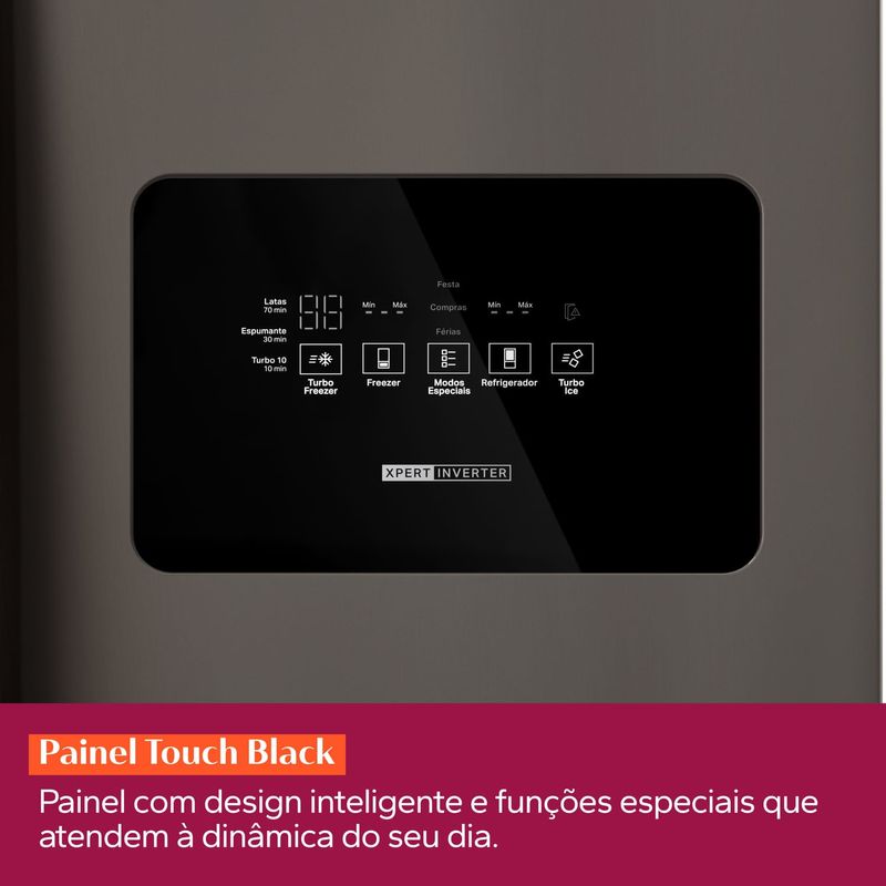 Geladeira Frost Free French Door 3 Portas Preta Brastemp - BRO85ME-1775683485531