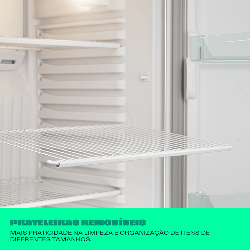 Geladeira Cycle Defrost 334L Prateleiras Removíveis Branca Consul - CRD37MB-1775833451406