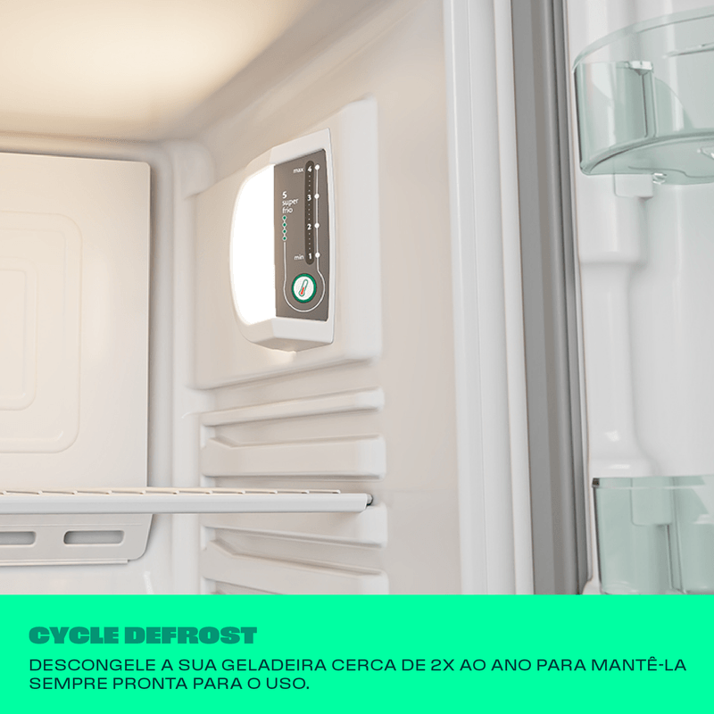 Geladeira Cycle Defrost 332L Prateleiras Removíveis Branca Consul Outlet - CRD37MB_OUT-1775834021181