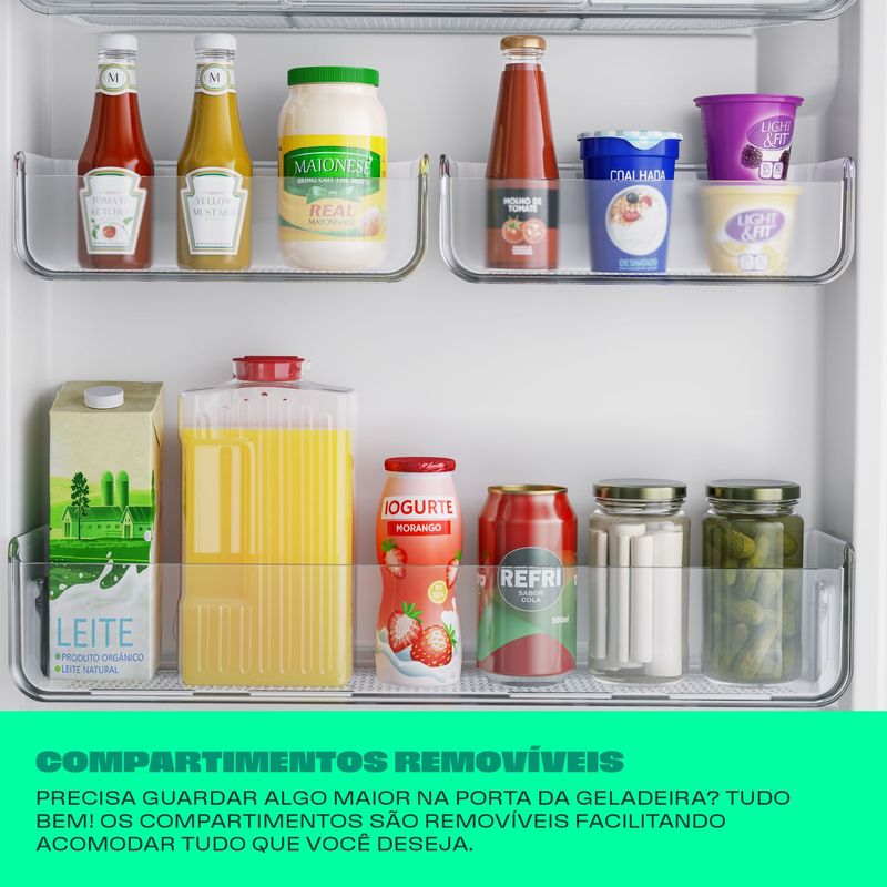 Geladeira Frost Free 412 Litros Branca Consul com Compartimentos Removíveis - CRM50MB-1776433419165