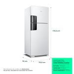 Geladeira Frost Free 412 Litros Branca Consul com Compartimentos Removíveis Outlet - CRM50MB_OUT-1776433673976