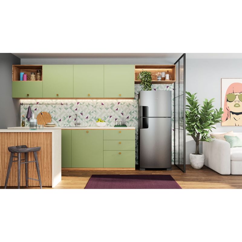 Geladeira Frost Free 412 Litros Inox Consul com Compartimentos Removíveis - CRM50MK-1776438367015