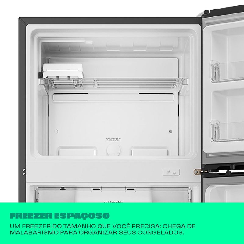 Geladeira Frost Free 412 Litros Inox Consul com Compartimentos Removíveis - CRM50MK-1776438394959