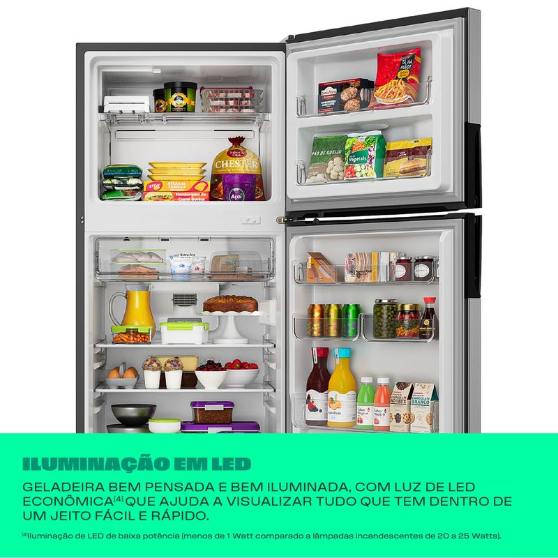 Geladeira Frost Free 412 Litros Inox Consul com Compartimentos Removíveis - CRM50MK-1776438415625