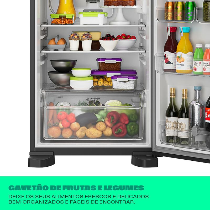 Geladeira Frost Free 412 Litros Inox Consul com Compartimentos Removíveis - CRM50MK-1776438420947