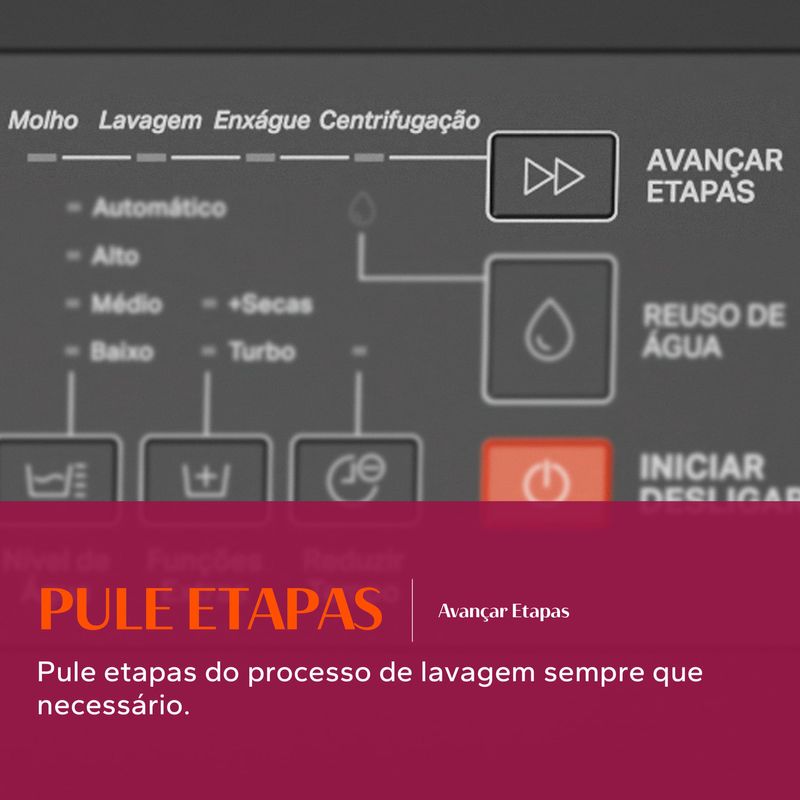 Máquina de Lavar Brastemp 16Kg Cinza Platinum com Ciclo Tira Manchas Advanced e Smart Sensor - BWF16A9-1779910439516
