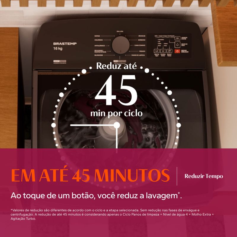 Máquina de Lavar Brastemp 16Kg Cinza Platinum com Ciclo Tira Manchas Advanced e Smart Sensor - BWF16A9-1779910496865