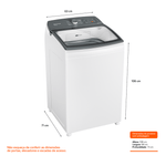 Máquina de Lavar Brastemp 15Kg Branca com Ciclo Tira Manchas Advanced e Smart Sensor - BWF15AB-1782840236267