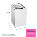 Máquina de Lavar Consul 9Kg Branca com Dosagem Econômica - CWM09AB-1785528399716