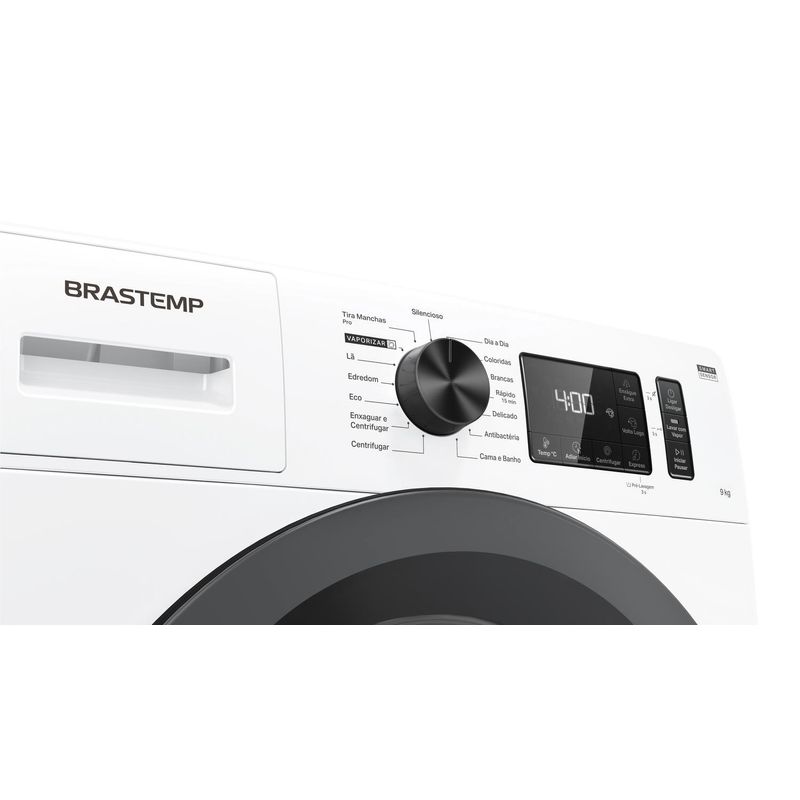 Lavadora Brastemp 9kg branca com Smart Sensor, Tira Manchas Pro e Motor Inverter - BNF09AB-1786047558332