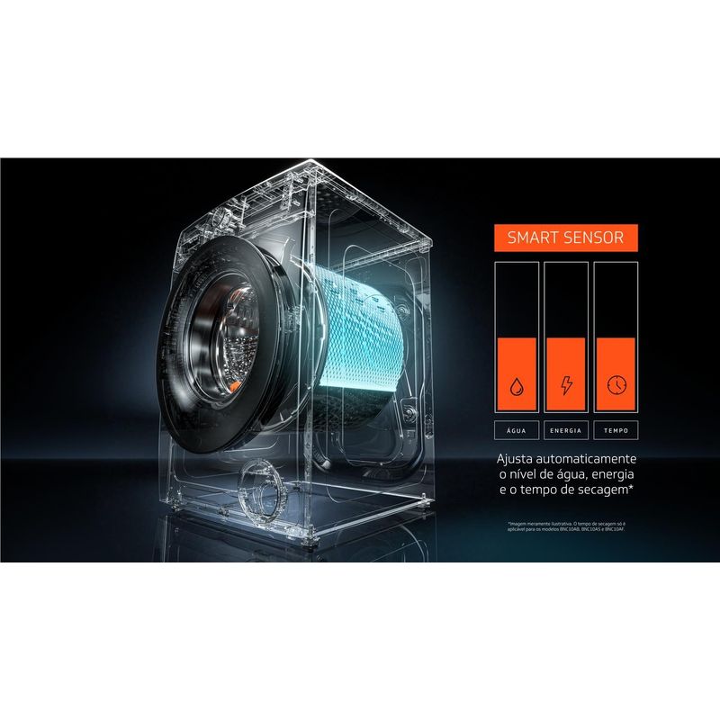 Lavadora Brastemp 9kg branca com Smart Sensor, Tira Manchas Pro e Motor Inverter - BNF09AB-1786047591418