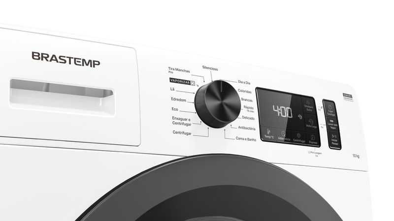 Lavadora Brastemp 10Kg Branca com Smart Sensor, Tira Manchas Pro e Motor Inverter - BNF10AB-1786389083995