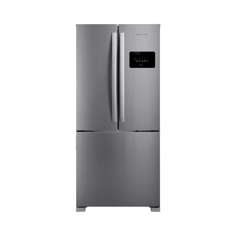 Combo Geladeira French Door 3 Portas 559L Cor Inox + Batedeira KitchenAid Artisan Cor Black Matte (BRO85MK + KEA30CP) - B8MK_KE3P_CJ -1786636108156